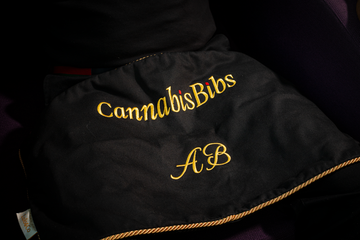 Cannabis Bib Contemporary Customizable