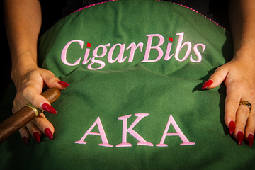 Contemporary Cigar Bib Alpha Kappa Alpha