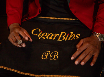 Contemporary Cigar Bib Customizable